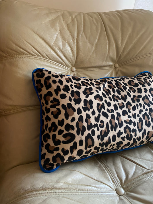 Coussin MULEMA bleu