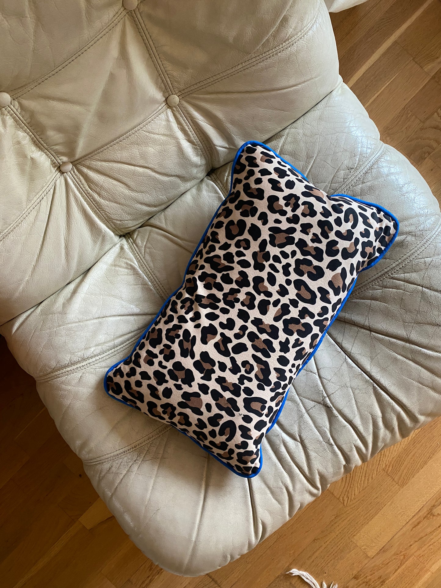 Coussin MULEMA bleu